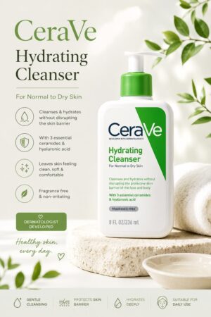 CeraVe Hydrating Cleanser Face Wash