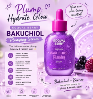 EQQUALBERRY - Bakuchiol Plumping Serum [30ml]