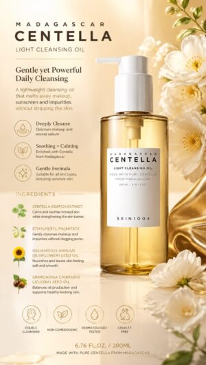 Madagascar Centella Light Cleansing Oil 200ml